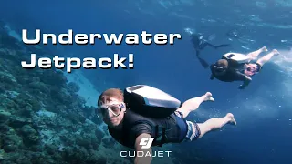 Flying The World's First Underwater Jetpack - CudaJet