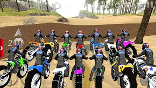 Motocross Dirt Bikes driving Extreme Offroad #1 - Offroad Outlaws Video Game Android IOS GamePlay