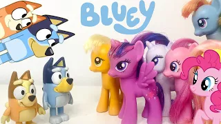 Bluey Meets My Little Pony