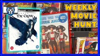 THE CROW 4K Steelbook, New FLETCH Blu Rays, WALMART Exclusives - Weekly Movie Hunt MAY 12, 2024