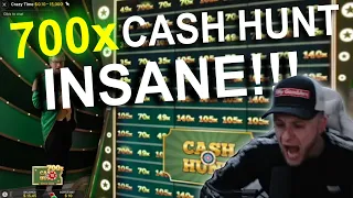 MY BIGGEST CASH HUNT WIN 700x (CRAZY TIME)