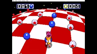 Amy Rose in Sonic 3 & Knuckles (Mega Drive) Longplay (Amy & Tails) Retro Gaming Saturdays