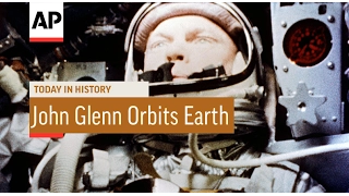 John Glenn Orbits Earth - 1962 | Today In History | 20 Feb 17