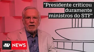 Alexandre Garcia comenta entrevista com Bolsonaro da qual também participou
