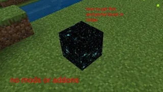 How to get the end portal blocks in mcpe