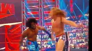 Riddle RKO Xavier woods on RAW may 24 /2021