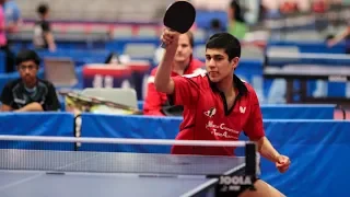 2018 US National Table Tennis Championships - Day 3 (Doubles & U21 Finals) - Table 1