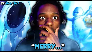 This ENTIRE Time... SHE WAS ALIVE!?!? MERRY I'M SO SORRY!! 😭 | One Piece EP 244-247 REACTION!