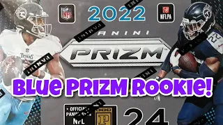 🔥 Retail Case Hit Dark Blue Rookie! 2022 Panini Prizm Football Blaster!