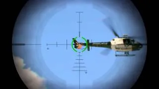 GTA V. Как сбить вертолёт винтовкой