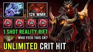 NEW 12K MMR 1 Shot Reality Rift Unlimited Crit Illusion Army Max Speed Chaos Knight Dota 2