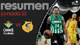 Coosur Real Betis - Gran Canaria (93-86) RESUMEN | Liga Endesa 2021-22