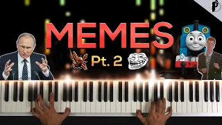 MEME SONGS ON PIANO (Pt. 2)