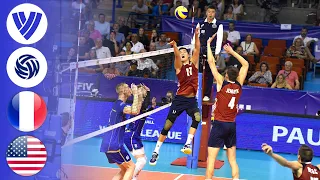 France vs. USA - Full Match | Group 1| Men's Volleyball World League 2017