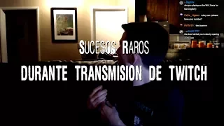 Sucesos paranormales durante transmisión