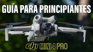 DJI MINI 4 PRO - GUÍA COMPLETA para PRINCIPIANTES | DJI Fly + Simulador | En ESPAÑOL