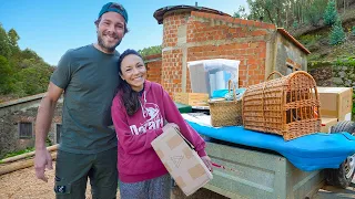 IT'S READY FOR US TO MOVE IN! Renovating our OFF-GRID HOMESTEAD in Portugal