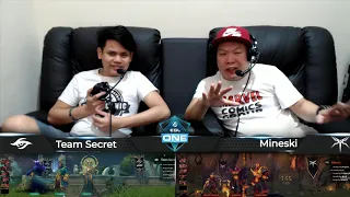 Team Secret vs Mineski Game 2 (BO2) | ESL One Katowice 2019 Group Stage