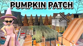 BUILDING A PUMPKIN PATCH FESTIVAL IN BLOXBURG