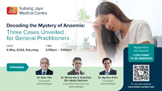 SJMC Grand Rounds: Decoding the mystery of anaemia