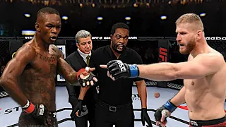 Israel Adesanya vs. Jan Blachowicz Middleweight Title Fight | UFC 4