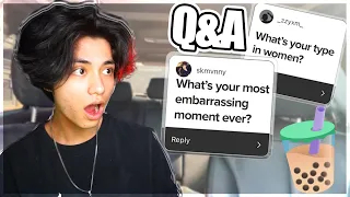 Answering Your Questions Boba Talk Q&A / Relationships, Goals, My Type