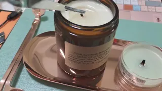 How to use candle dipper and wick trimmer?