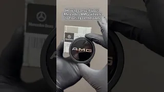 How to convert your Mercedes AMG wheels to floating Center Caps #mercedes #floatingcentercap #amg