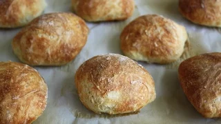 No Knead Crusty Rolls - Easier Than You Think!