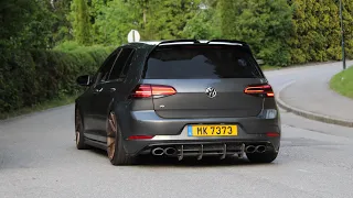 Volkswagen Golf 7 GTI/R Compilation | Accelerations, Launch Controls, Loud sounds,...