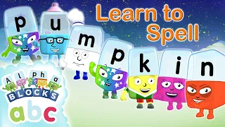 @officialalphablocks - Can you spell Pumpkin? 🎃 | Learn to Spell | Phonics