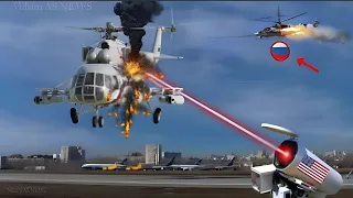 13 Minutes Ago! Russian Presidential helicopter destroyed, hit by US LASER weapon in Ukrainian skies