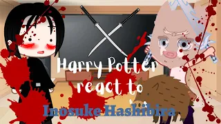 Harry Potter React to Inosuke| Part 4 ||Manga Spoilers|| Credits in Desc| Rushed |