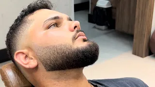 How to Gradient a Beard | learn to shave with fade