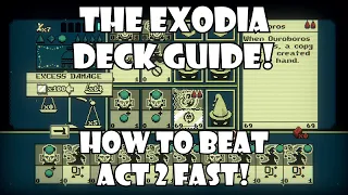 Inscryption Act 2 Guide! How to create the Exodia deck and beat everything turn 1!
