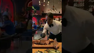 Tomahawk Steak Cut & Serve by the Legend Nusret Salt Bae Himself #nusret #saltbae #beverlyhills