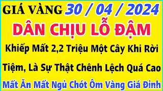 Giá vàng hôm nay 9999 ngày 30/4/2024 | GIÁ VÀNG MỚI NHẤT || Xem bảng giá vàng SJC 9999 24K 18K 10K