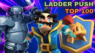 TOP 100 LADDER PUSH with CLASSIC PEKKA BRIDGE SPAM | Clash Royale