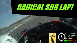 RADICAL SR8 Race Car! - lap around The Thermal Club