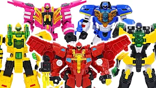 ミニ特攻隊スーパー恐竜パワー2トランスフォームコンバインアーマーボット！ 行く! | ドゥドゥポップトイ