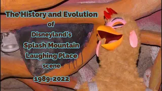 The History and Evolution of the Disneyland’s Splash Mountain Laughing Place scene (1989-2022)