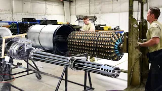 Inside US Billion $ Facility Repairing A-10’s Scary GAU-8 Cannon