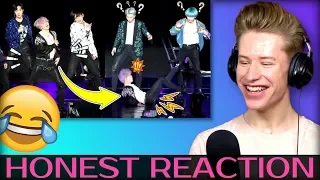 HONEST REACTION to BTS Jimin Being Clumsy