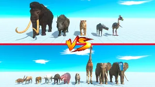 Prehistoric vs Modern Mammals - Animal Revolt Battle Simulator