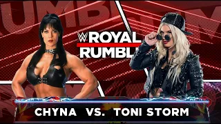 WWE 2K22 (Chyna vs Toni Storm) Normal Match