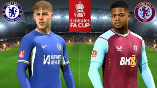 EA FC 24 - Chelsea vs. Aston Villa - Palmer Enzo Madueke Diaby Watkins - FA Cup 23/24 | PS5 | 4K HDR