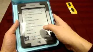 How to make Kindle Touch work better inside a TrendyDigital waterproof case?