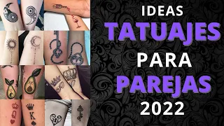 IDEAS de Tatuajes para PAREJAS 2022 / Golden Tattoo