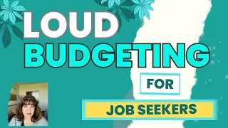 Loud Budgeting Tips for Job Seekers #budgeting #budget #jobseekers