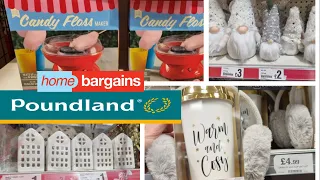 CHRISTMAS at POUNDLAND & HOME BARGAINS | GIFTS, DECORATIONS, STOCKINGS & HOT CHOCOLATE STATION